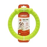 LaRoo Hund Frisbee,Hundefitness Ring,Wasserspielzeug Unzerstörbare Float Hunde Disc Flugscheibe Spielzeug,Sommer Pet Training für Mittel und kleine Hunde